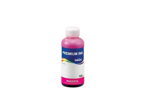 Sticlă cu cerneală INKTEC pentru Canon PGI-1200/1300/1400/1500/2500, MB2020/5020/5070/iB4020, Pigment, 100 ml, Roșu - 1
