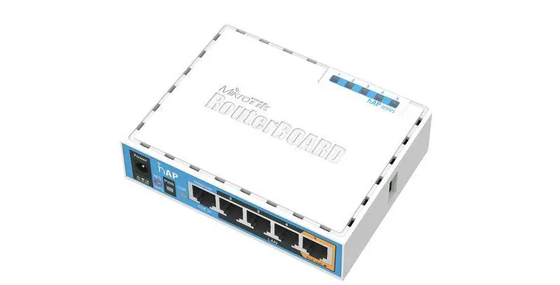 Ασύρματο Access point MiKrotik HAP RB951UI-2ND, 5 x 10/100 Mbps, PoE, Λευκό