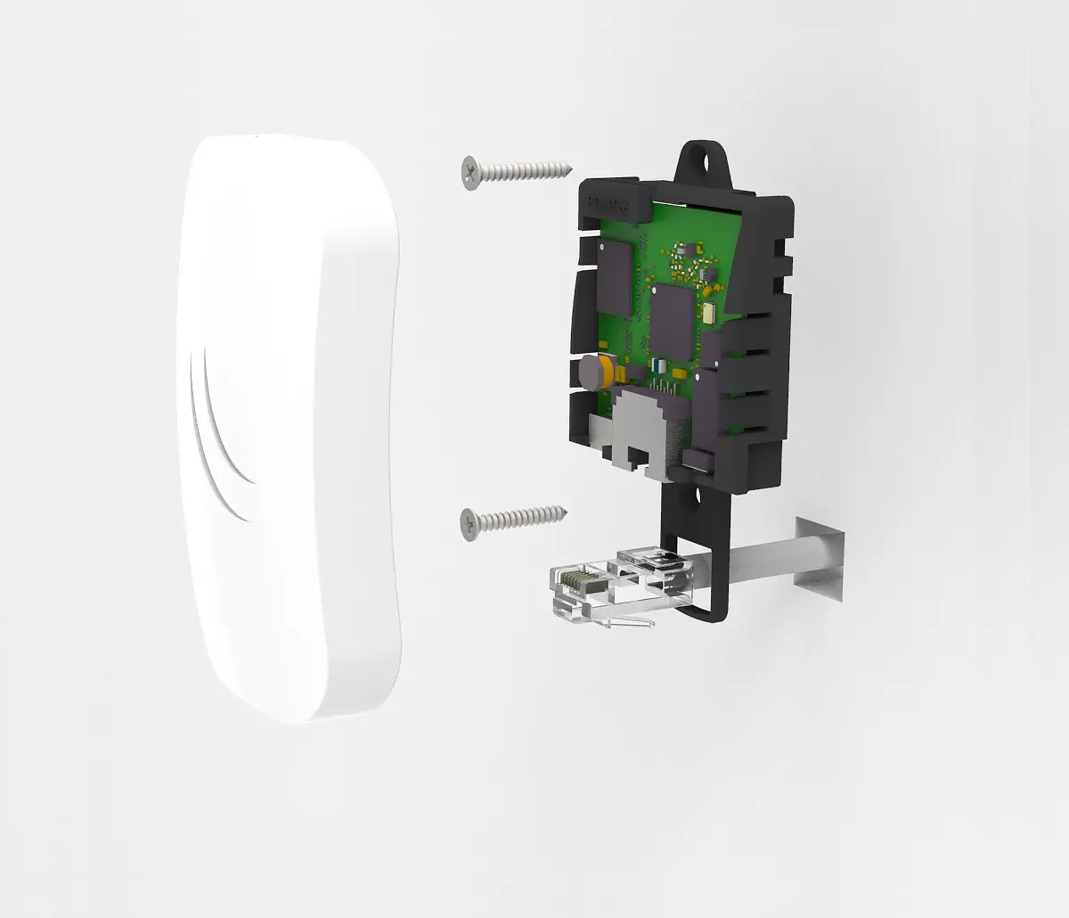 Access Point wireless MikroTik cAP lite RBcAPL-2nD, 64MB RAM, 1xLAN 10/100, 802.3af/at, RouterOS - image 1