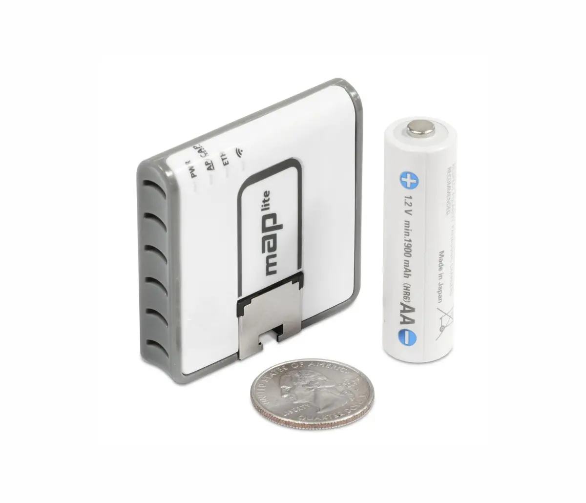 Безжичен Access Point MikroTik mAP Lite RBmAPL-2nD, 64MB RAM, 1xLAN 10/100, 802.3af/at - image 1