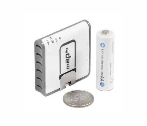 Безжичен Access Point MikroTik mAP Lite RBmAPL-2nD, 64MB RAM, 1xLAN 10/100, 802.3af/at - image 1