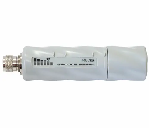 Безжичен Access Point MikroTik Metal 52 ac RBMetalG-52SHPacn, 64MB RAM, 2.4/5GHz 
