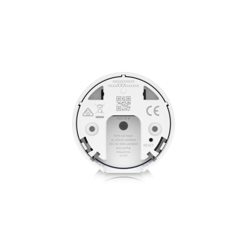 Access Point Ubiqity U6-Mesh, 2.4/5 GHz, 573.5 - 4800Mbps, 4x4MIMO, PoE, Alb - image 3
