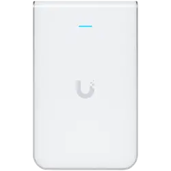 Access Point Ubiquiti UniFi Inwall, 2.4/5 GHz, 300 - 1733Mbps, 4x4MIMO, PoE, Бял