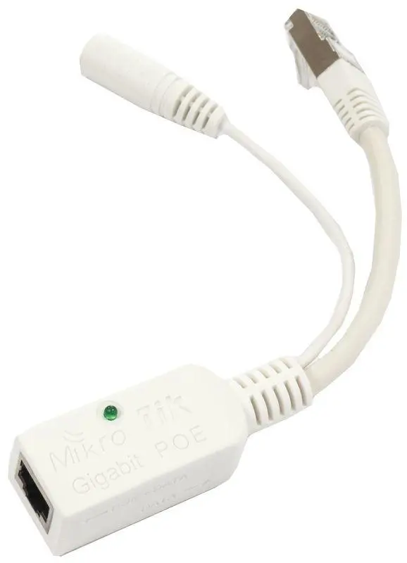 Gigabit Ethernet MikroTik RBGPOE, 10,100,1000 Mbps, 48 V, 2 A
