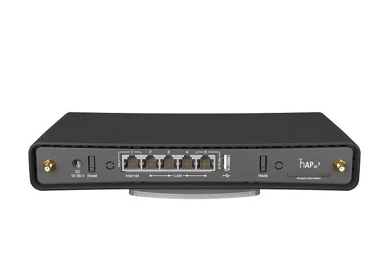 Рутер MikroTik RBD53iG-5HacD2HnD, 2.4/5 GHz, PoE, Черен - image 3