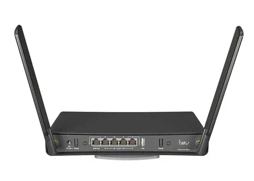 Router MikroTik RBD53iG-5HacD2HnD, 2.4/5 GHz, PoE, Negru - 1