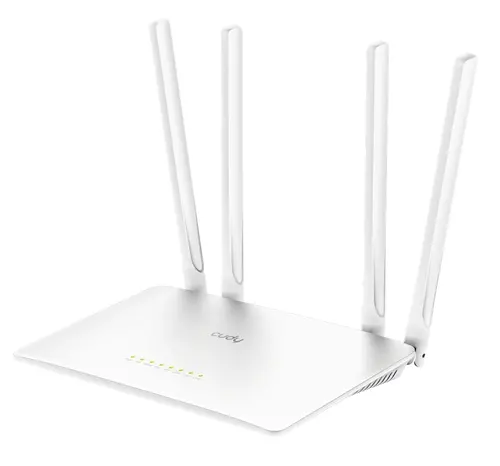 Рутер, Cudy WR1200 AC1200 Wi-Fi Router Dual Band 867Mbps at 5GHz + 300Mbps at 2.4GHz, 5 x 10/100Mbps Ports - image 1