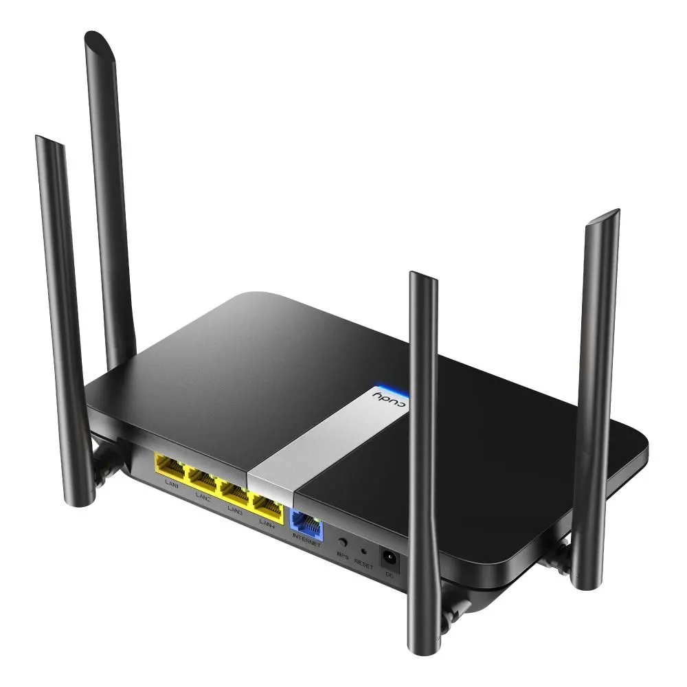 Безжичен рутер Cudy X6, 2.4/5 GHz, 574 - 1201 Mbps, 10/100/1000 - image 1