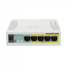 Суич MikroTik RB260GSP, 5-port 10/10/1000+1xSFP, PoE - image 1