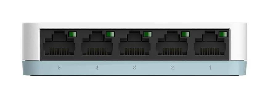 Switch D-Link DGS-1005D/E, 5 θυρών, 10/100/1000, Gigabit, Desktop - image 1
