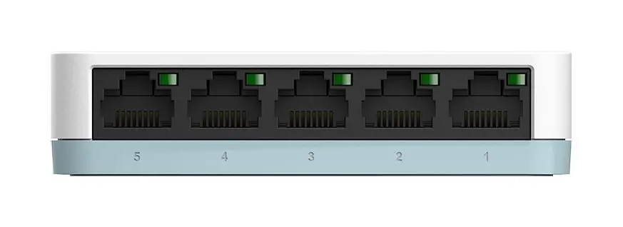 Суич D-Link DGS-1005D/E, 5 портов, 10/100/1000, Gigabit, Desktop - image 1