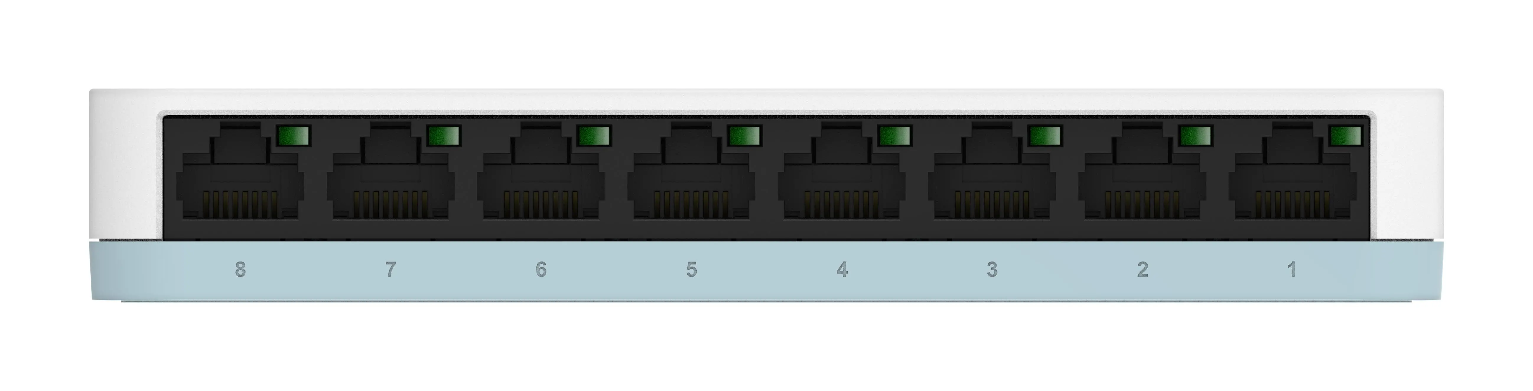 Суич D-Link DGS-1008D/E, 8 портов, 10/100/1000, Gigabit, Desktop - image 2