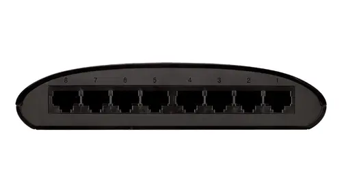 Суич D-Link DES-1008D/E, 8 портов 10/100, Desktop - image 2