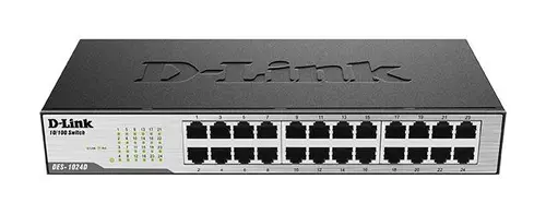 Switch D-Link DES-1024D/E, 24 porturi 10/100, Desktop, rack mount - 1