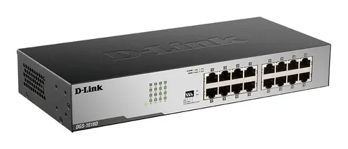 Суич D-Link DGS-1016D/E, 16 портов 10/100/1000, Desktop, rack mount - image 1
