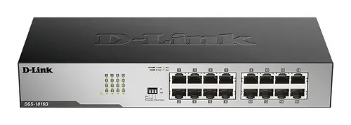 Switch D-Link DGS-1016D/E, 16 θυρών 10/100/1000, Desktop, rack mount - 1