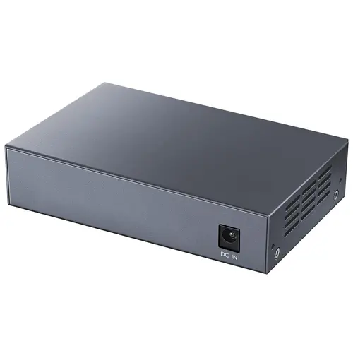Суич Cudy GS1005P, 5 портов, 10/100/100, PoE+ Switch 60W, Uplink порт - image 2