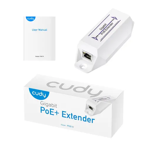 Επέκταση καλωδίου LAN Cudy POE10, Έως 100μ., PoE - 6
