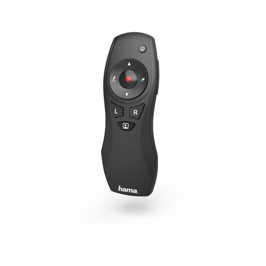 Ασύρματος laser presenter HAMA "X-Pointer 6 in 1", Μαύρο
