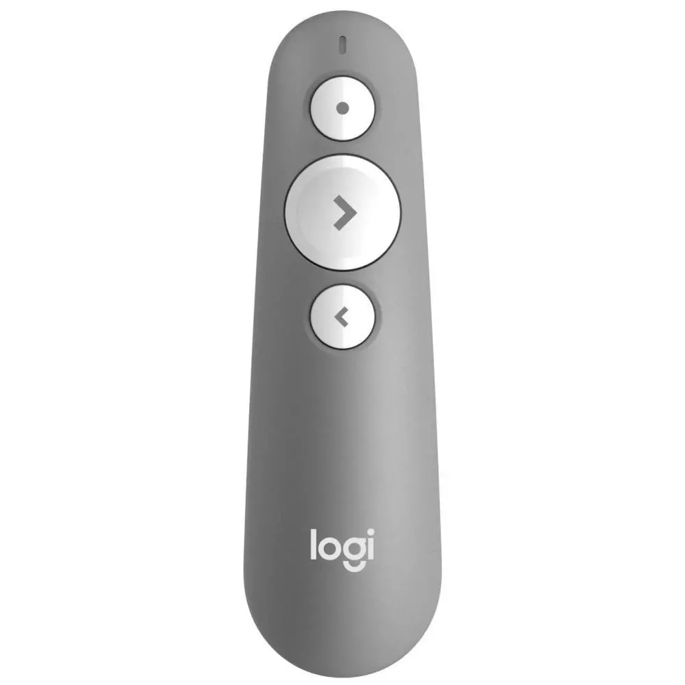 Безжичен презентер Logitech R500s, Bluetooth, 2.4 GHz Wireless, Сив - image 1