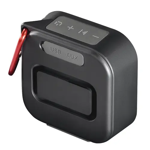 Блутут мобилна колонка HAMA Pocket 2.0, Водоустойчива, 3.5W, Черна - image 1
