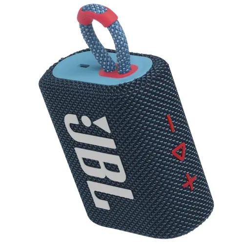 Блутут колонка JBL GO 3 Син/Розов - image 6