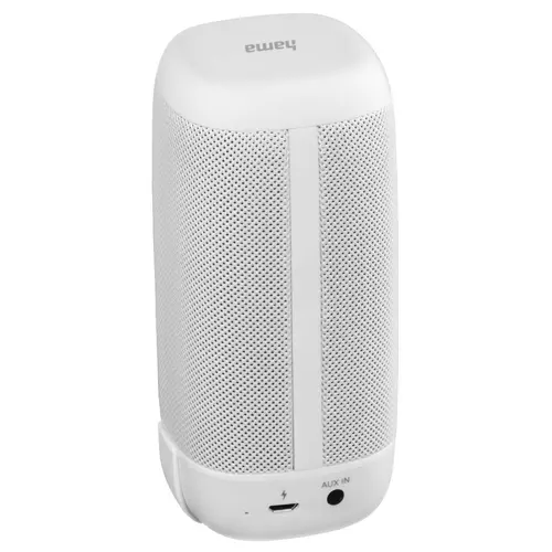 Bluetooth смарт тонколона HAMA Tube 2.0, 3.5mm жак, 3W, Бяла - image 4
