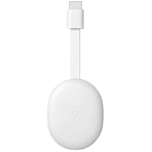 Мултимедиен плеър Google Chromecast with Google TV, HDMI,4K, Бял - image 1