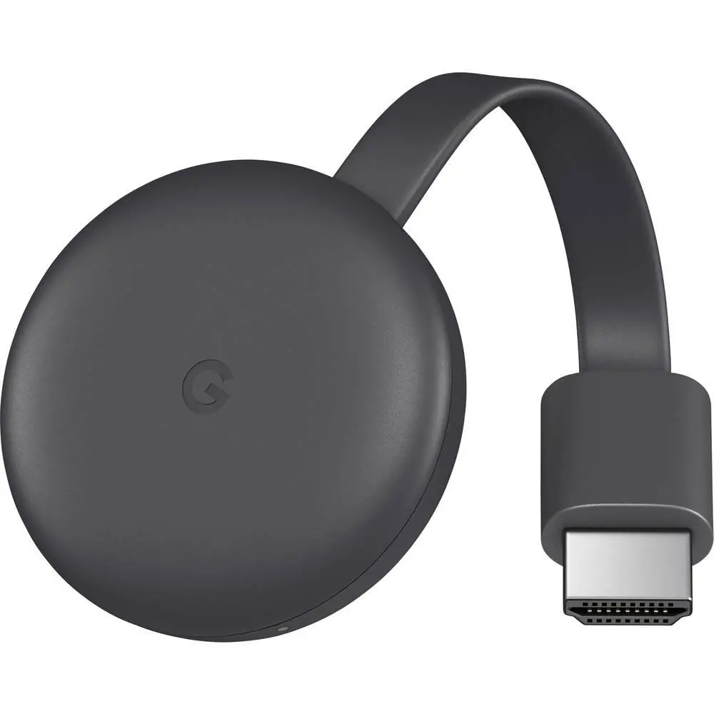 Мултимедиен плеър Google Chromecast 3rd Gen-IT, HDMI, Черен - image 1