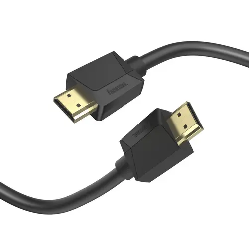 Кабел HAMA High Speed, HDMI мъжко - HDMI мъжко, 8K, 48GB/s, Ethernet , 2 м, Позл. конектори, Черен - image 4