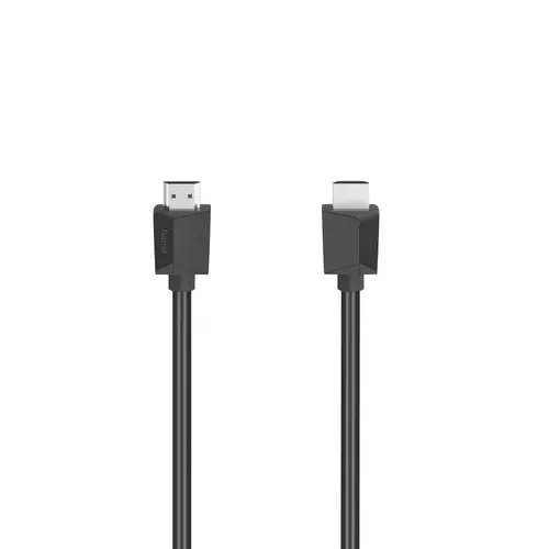 Cablu HAMA High-Speed, HDMI tată - HDMI tată, 4K, 3m, 18Gbit/s, Ethernet, Ecranat, Negru - 1