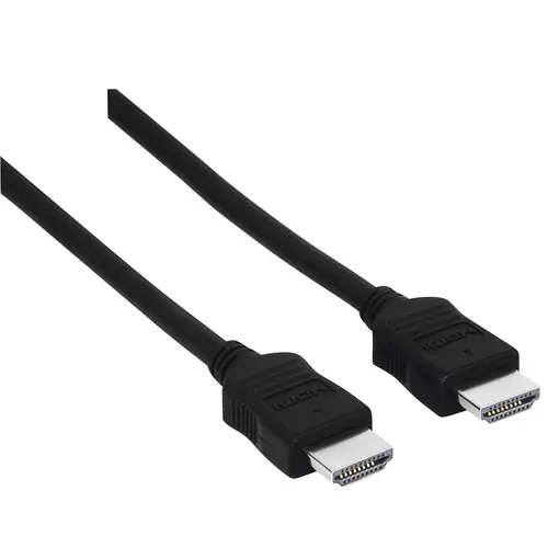 Cablu HAMA 205244, HDMI tată - HDMI tată, 10Gbit/s, 1080p, 5 m, Ecranat - 1