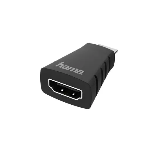 Αντάπτορας HAMA 200347, Mini-HDMI αρσενικό - HDMI θηλυκό, Ultra-HD, 4K, Μαύρο - 1
