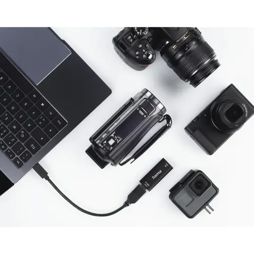 Stick Video Recording HAMA 74257, HDMI mamă - USB tată, 4К, Negru - 5