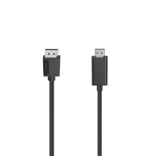 Cablu HAMA, DisplayPort tată - HDMI tată, Ultra-HD, 4K, 1.5m, Negru - 1