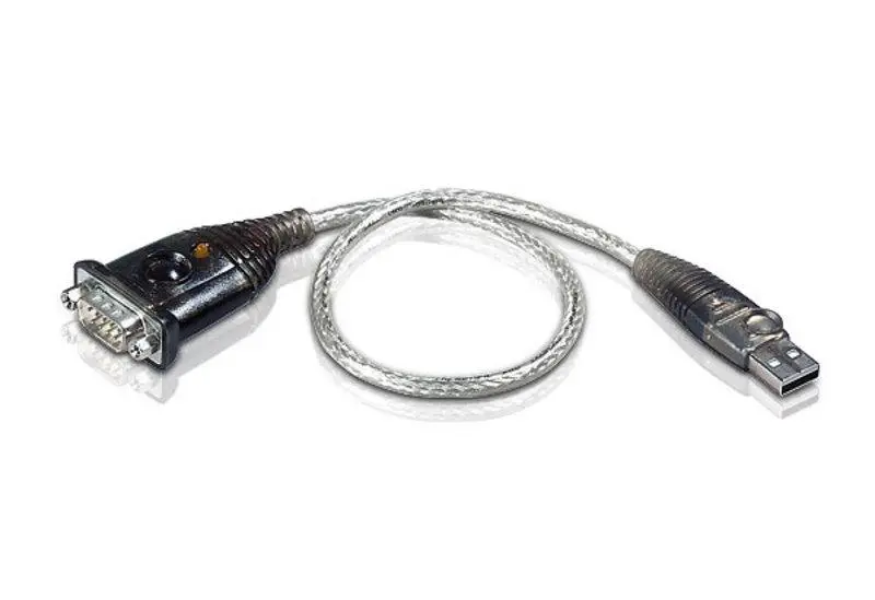 Cablu convertor ATEN UC232, USB-A tată - Port serial RS232, 35 cm