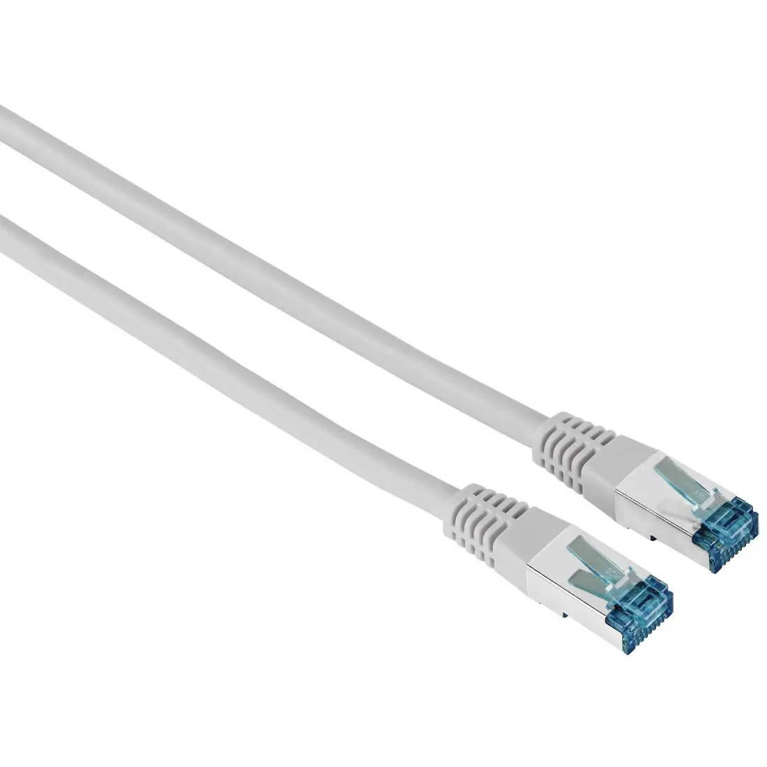 Мрежов пач кабел HAMA F/UTP, CAT 6, RJ-45 - RJ-45, 1Gbit/s, 5.0 m, Сив, Булк - image 1