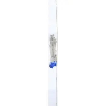 Мрежов кабел HAMA Flexi-Slim, U/UTP CAT 6a, 10 Gbit/s, RJ-45 - RJ45, 0.75 m, Бял - image 2