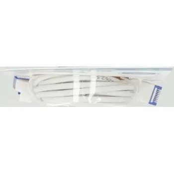Мрежов кабел HAMA Flexi-Slim, U/UTP CAT 6a, 10 Gbit/s, RJ-45 - RJ45, 1.50 m, Бял - image 2