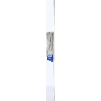 Мрежов кабел HAMA Flexi-Slim, U/UTP CAT 6a, 10 Gbit/s, RJ-45 - RJ45, 1.50 m, Бял - image 3