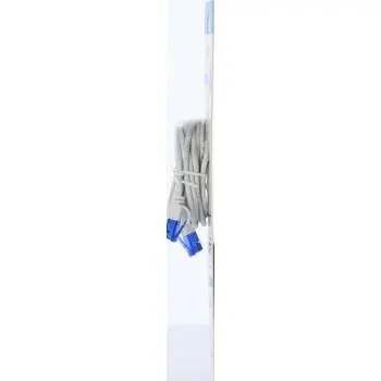 Cablu de rețea HAMA Flexi-Slim, U/UTP CAT 6a, 10 Gbit/s, RJ-45 - RJ45, 3.0 m, Alb - image 3