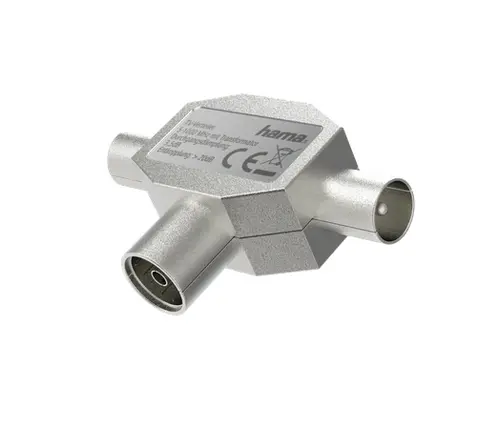 Splitter pentru cablu coaxial, HAMA-205236 - 1