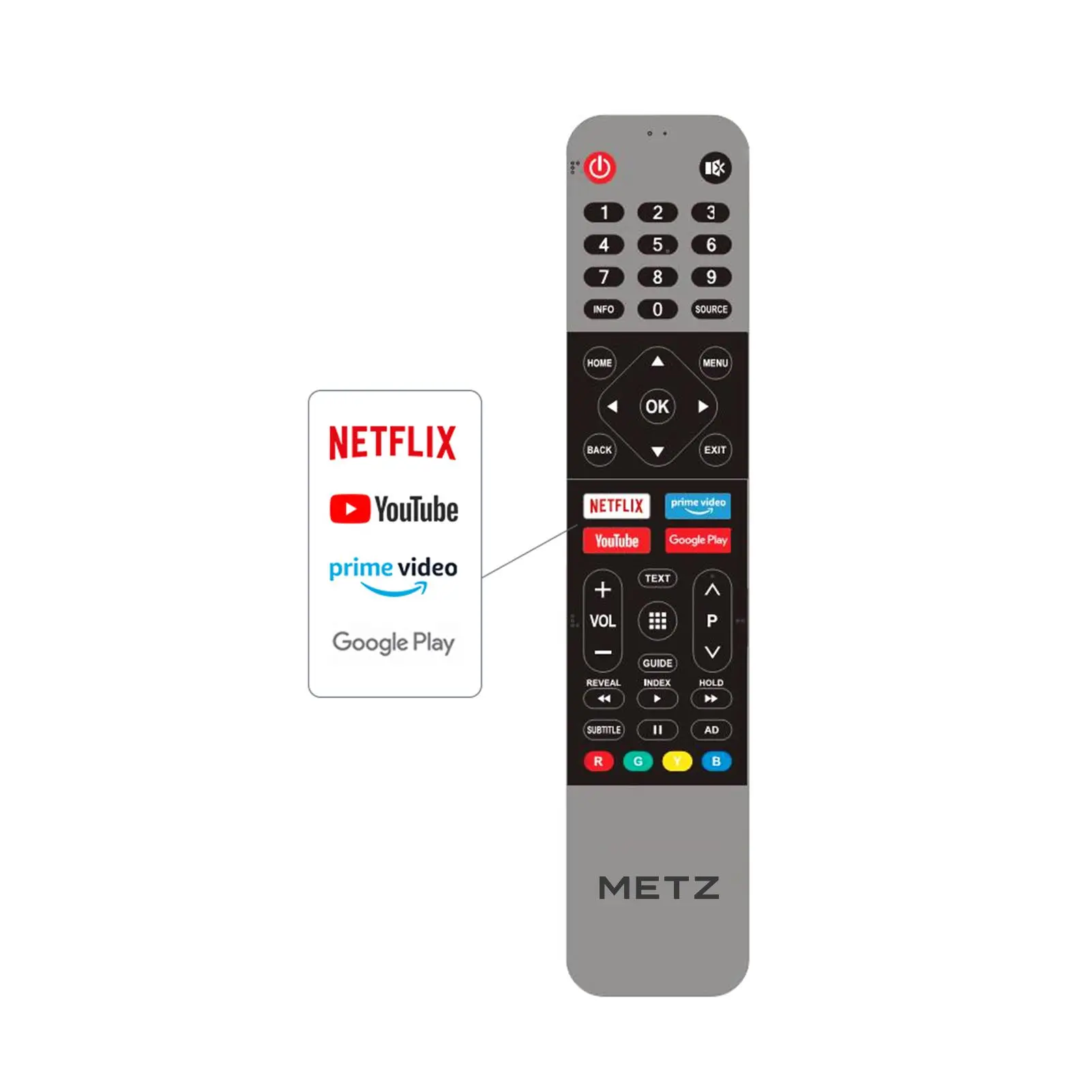 Телевизор METZ 24MTC6000Z, 24"(60 см), LED HD, Smart TV, Android 9.0 TV, Черен - image 6