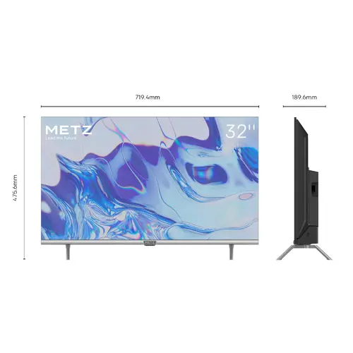 Телевизор METZ 32MTC6100Z, 32"(81 см), LED Smart TV, Android 9.0, HD, Черен - image 3