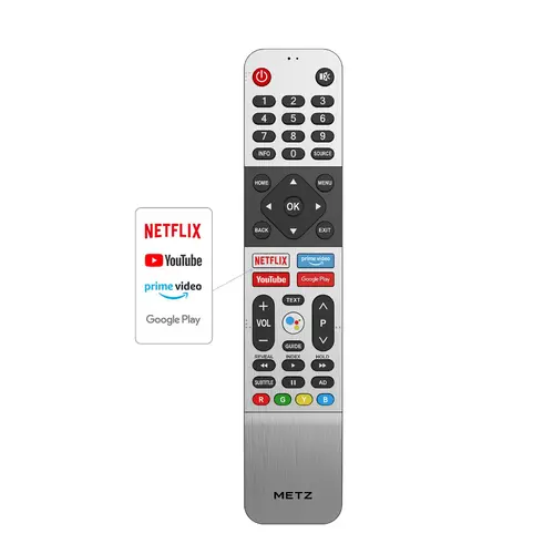 Телевизор METZ 43MUC6100Z, 43"(109 см), LED Smart TV, 4K, Android TV, 10.0, UHD, Клас G, Черен - image 3