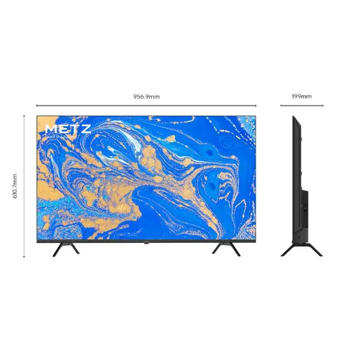 Телевизор METZ 43MUC6100Z, 43"(109 см), LED Smart TV, 4K, Android TV, 10.0, UHD, Клас G, Черен - image 7