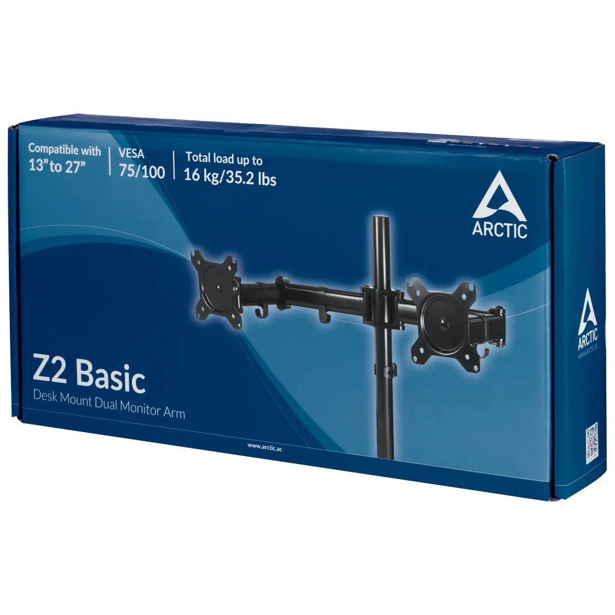 Стойка за монитор ARCTIC Z2 Basic, За бюро, 13" - 27" - image 7