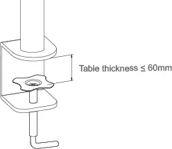Стойка за монитор за бюро ARCTIC Z1 Basic, Регулируема, 13"-43", 15 кг, Черен - image 13