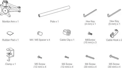 Стойка за монитор за бюро ARCTIC Z1 Basic, Регулируема, 13"-43", 15 кг, Черен - image 17